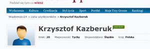 screen profilu autora w24.pl